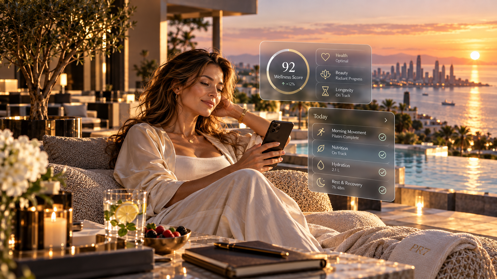 PR7 health beauty longevity and concierge ecosystem